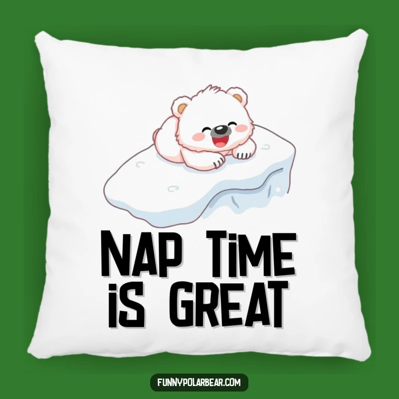 Funny Bear Cub Pillow: Gleeful Belly Slide Cozy Decor Gift
