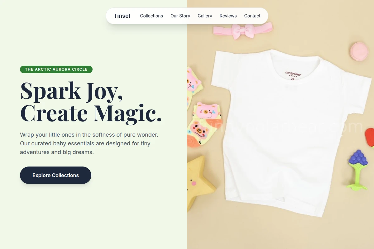 Tinsel Baby Clothes
