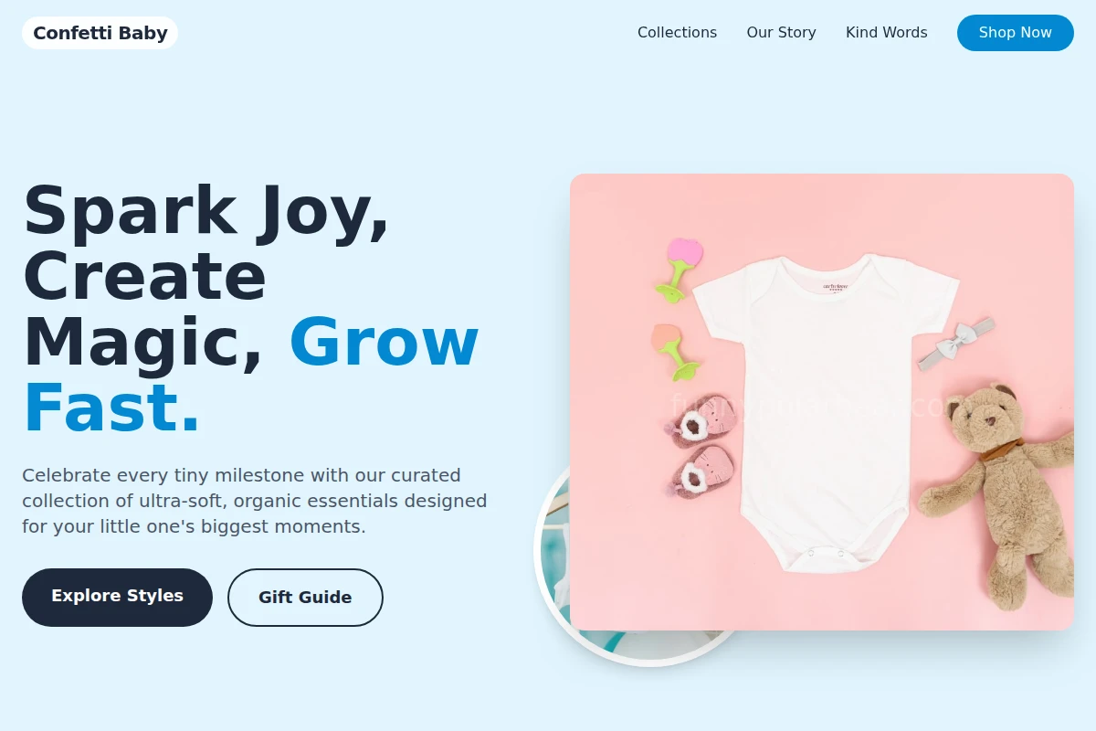 Confetti Baby Clothes