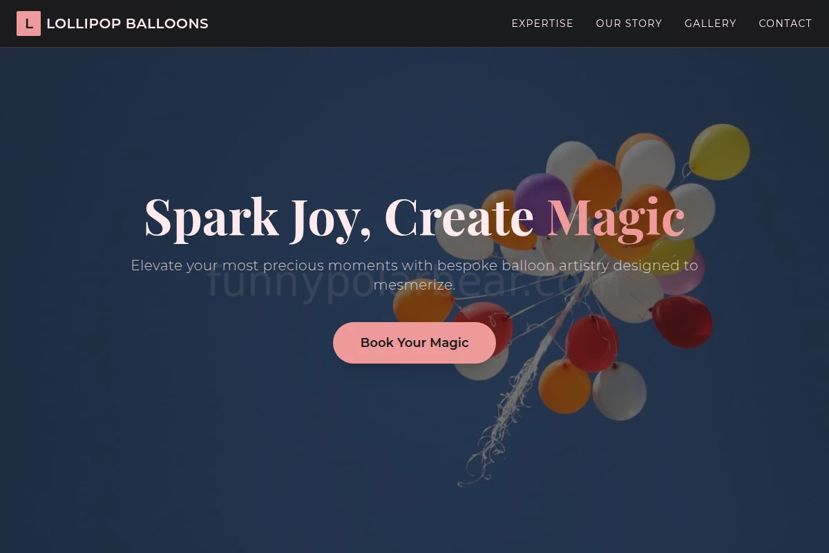 Lollipop Balloons