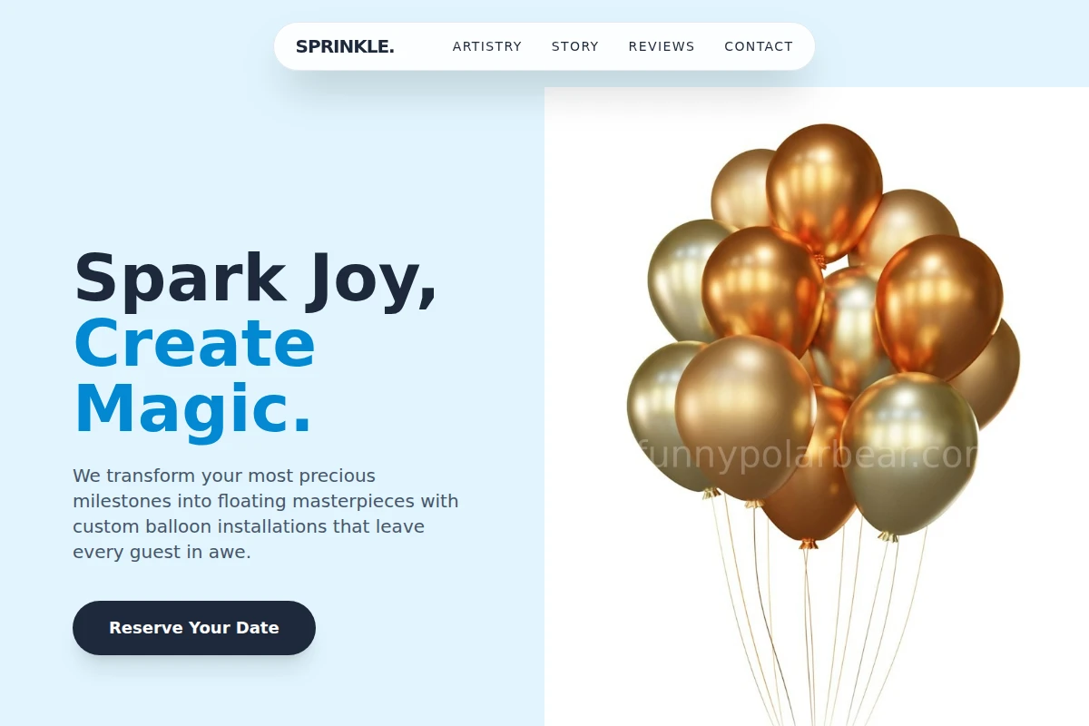 Sprinkle Balloons