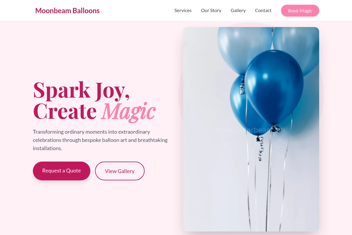 Moonbeam Balloons