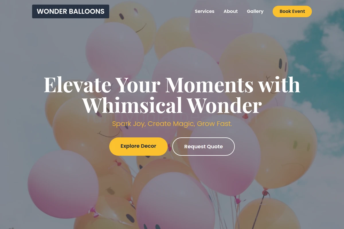 Wonder Balloons