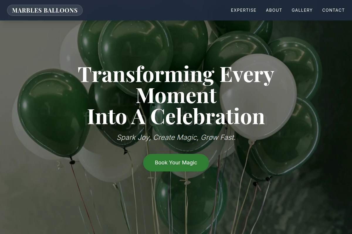 Marbles Balloons