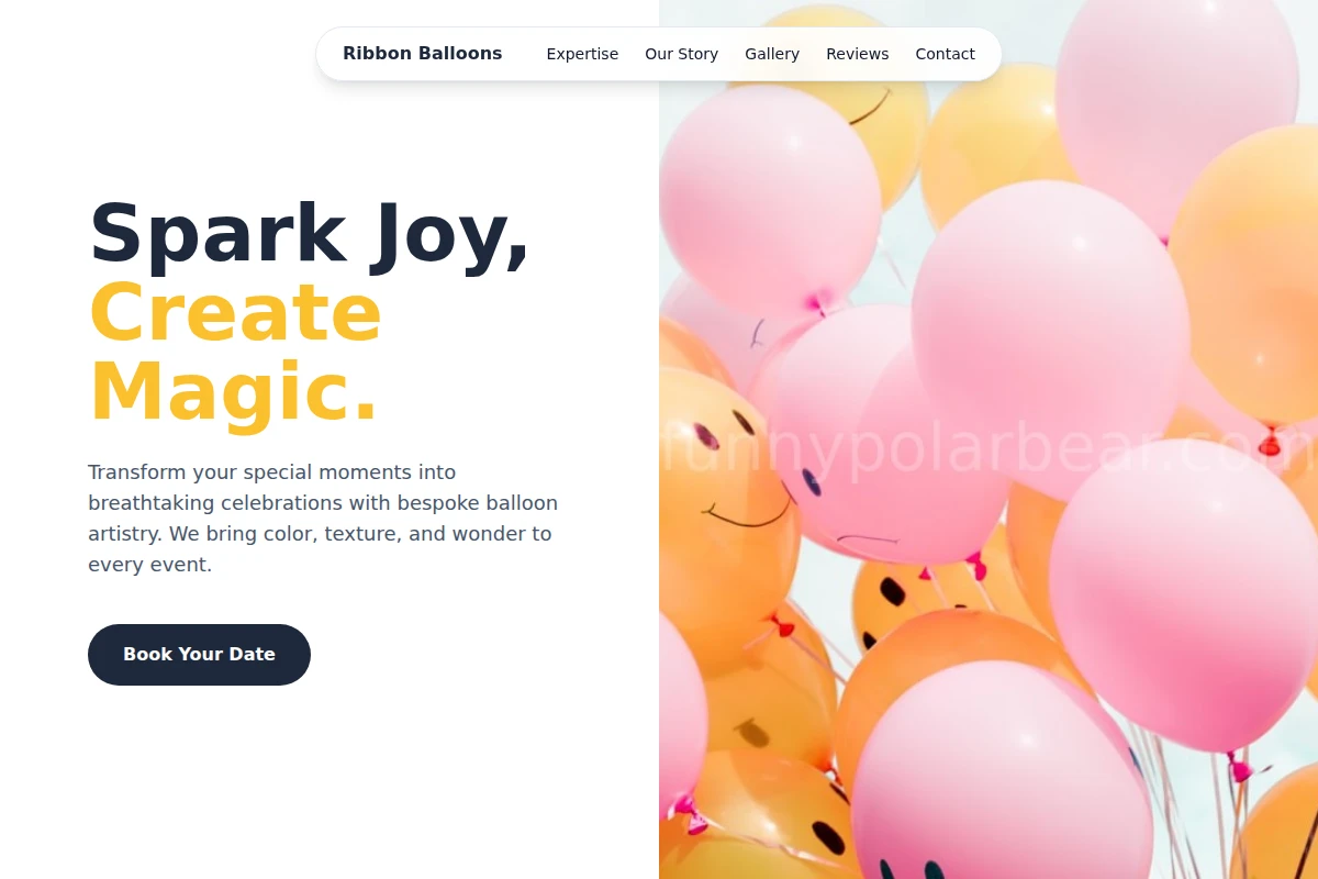 Ribbon Balloons