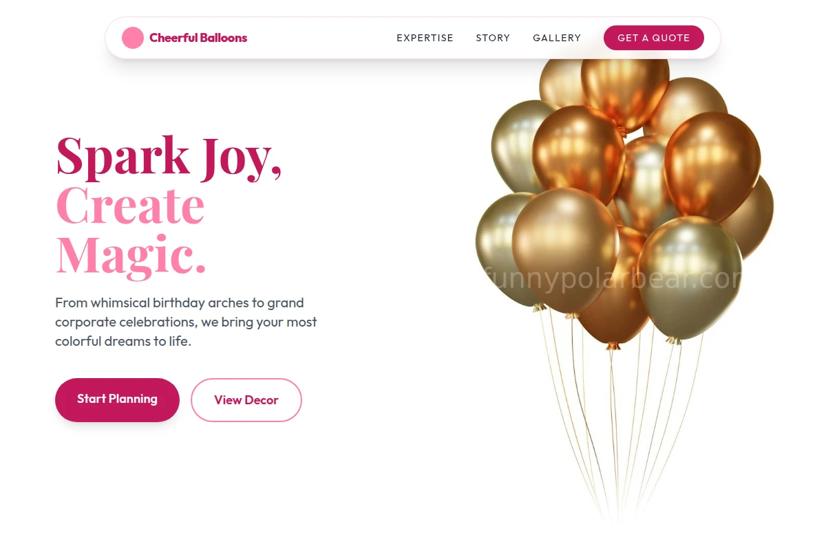 Cheerful Balloons