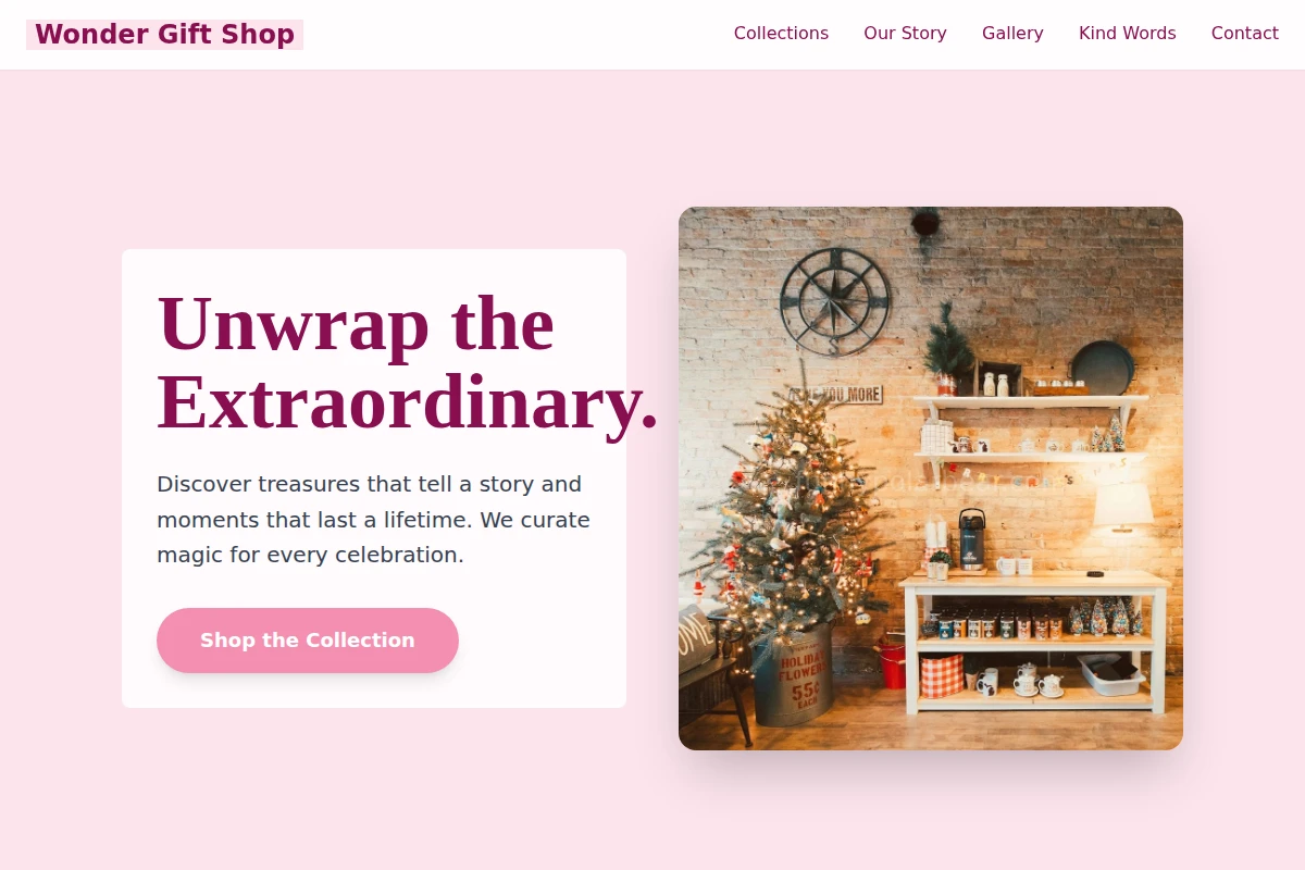 Wonder Gift Shop