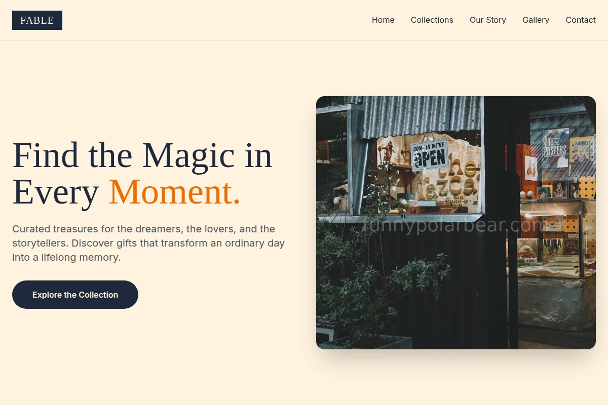 Fable Gift Shop