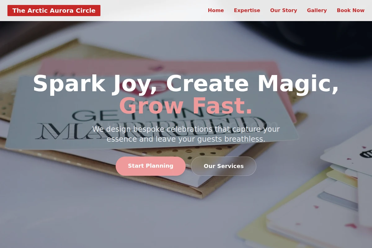 Cheerful Party Planner